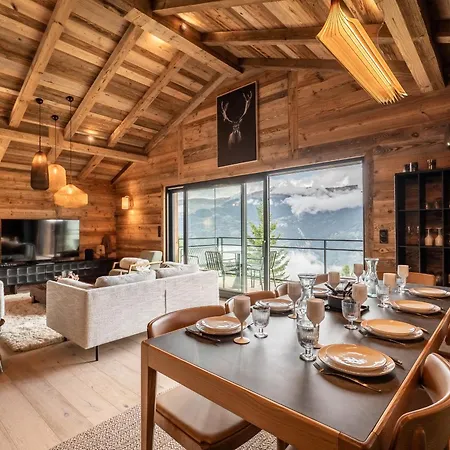 Splendide 6 Pieces, Jacuzzi Et Sauna, Proche Pistes A Montalbert - Fr-1-755-24 Chalet La Plagne