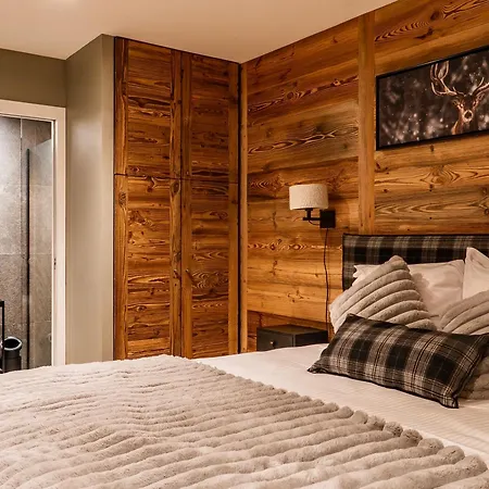 Splendide 6 Pieces, Jacuzzi Et Sauna, Proche Pistes A Montalbert - Fr-1-755-24 Domek alpejski *