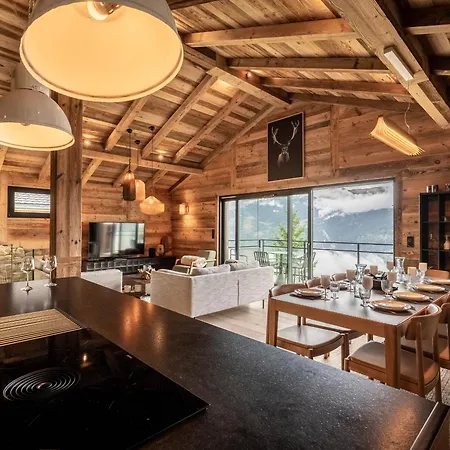 Chalet Splendide 6 Pieces, Jacuzzi Et Sauna, Proche Pistes A Montalbert - Fr-1-755-24