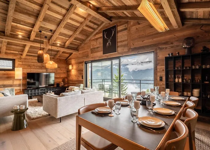 Splendide 6 Pieces, Jacuzzi Et Sauna, Proche Pistes A Montalbert - Fr-1-755-24 Chalet La Plagne